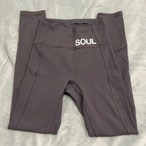 lululemon x soulcycle in movement 25” leggings | size 2